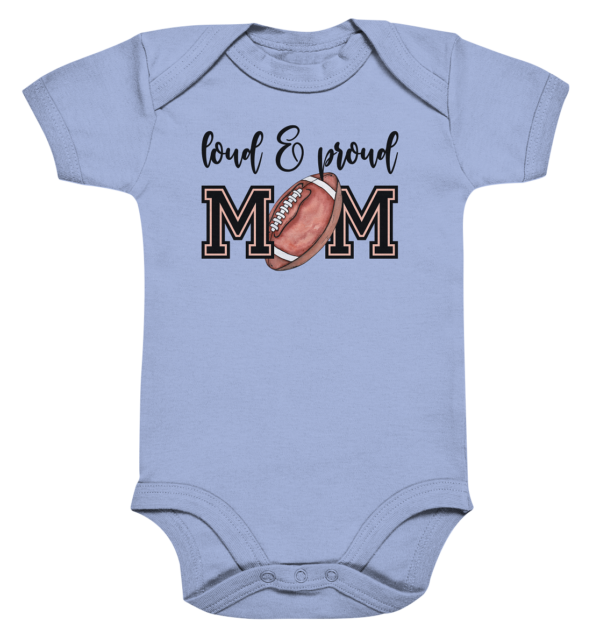 Loud & Proud Mom - Organic Baby Bodysuite - Amfoo Shop