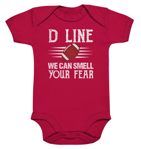 D-Line Fear - Organic Baby Bodysuite - Amfoo Shop