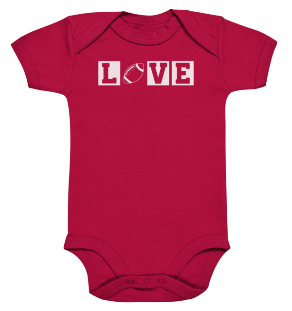 Love III - Organic Baby Bodysuite - Amfoo Shop