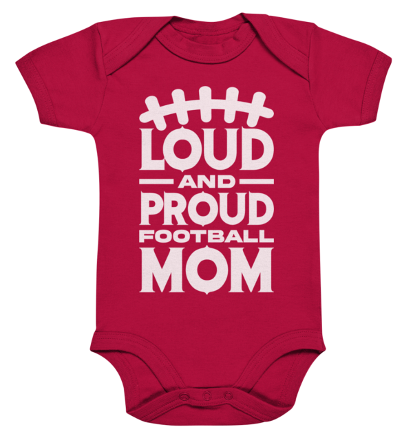 Loud and Proud Mom - Organic Baby Bodysuite - Amfoo Shop