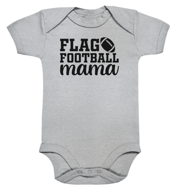 Flag Football Mama - Organic Baby Bodysuite - Amfoo Shop