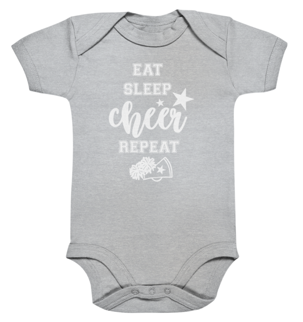 Eat Sleep Cheer - Organic Baby Bodysuite - Amfoo Shop