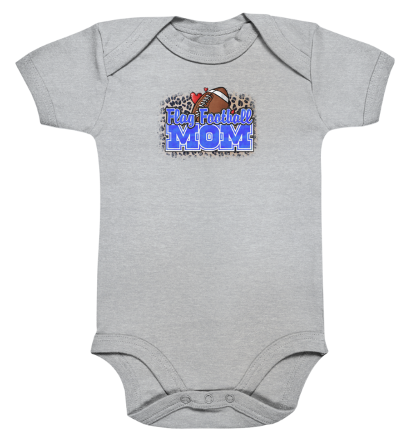 Flag Football Mom - Organic Baby Bodysuite - Amfoo Shop