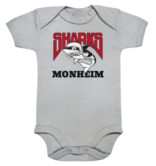 Monheim Sharks - Organic Baby Bodysuite - Amfoo Shop