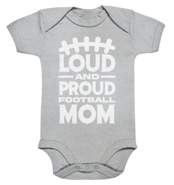 Loud and Proud Mom - Organic Baby Bodysuite - Amfoo Shop