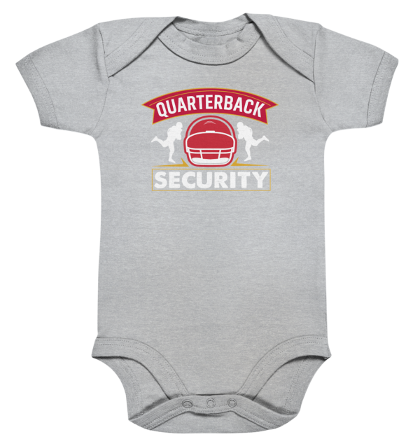 Quarterback Security - Organic Baby Bodysuite - Amfoo Shop