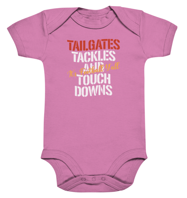 Tailgate Tackles - Organic Baby Bodysuite - Amfoo Shop