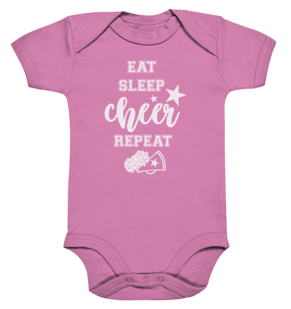 Eat Sleep Cheer - Organic Baby Bodysuite - Amfoo Shop