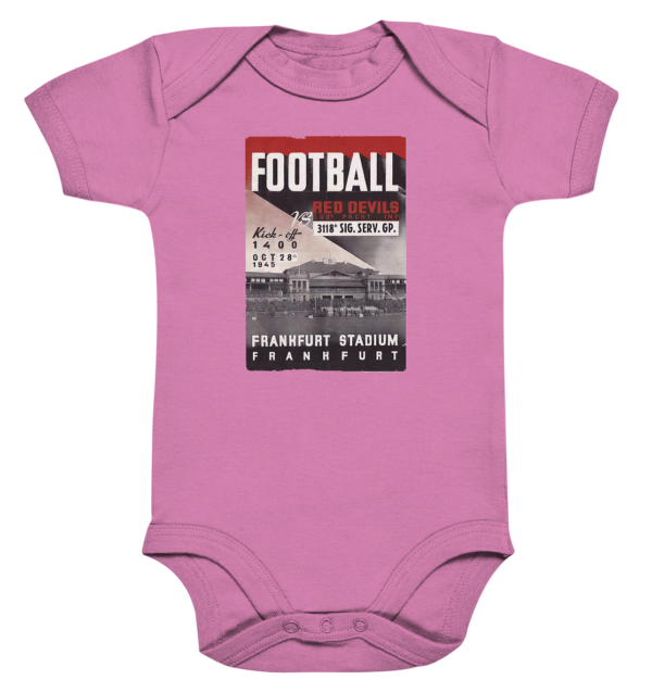 Frankfurt Football 1945 - Organic Baby Bodysuite - Amfoo Shop