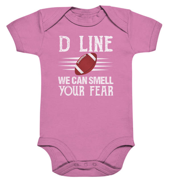 D-Line Fear - Organic Baby Bodysuite - Amfoo Shop