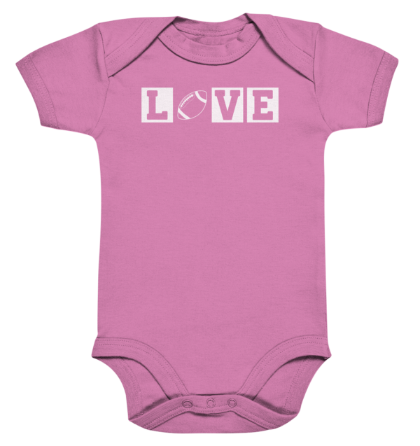 Love III - Organic Baby Bodysuite - Amfoo Shop