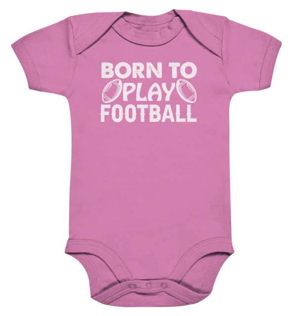 Born to Play - Organic Baby Bodysuite - Amfoo Shop