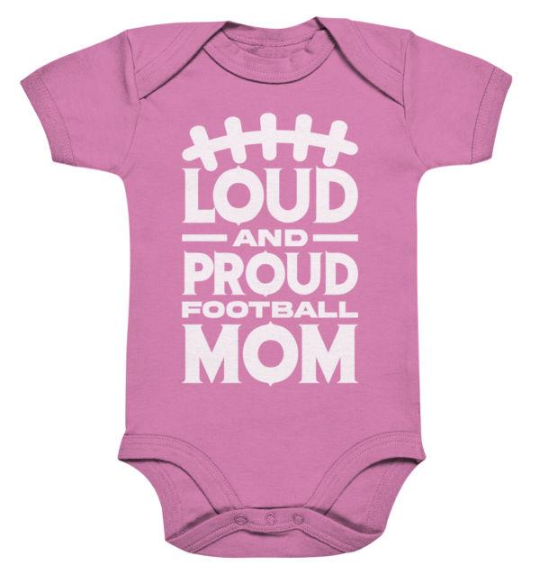 Loud and Proud Mom - Organic Baby Bodysuite - Amfoo Shop