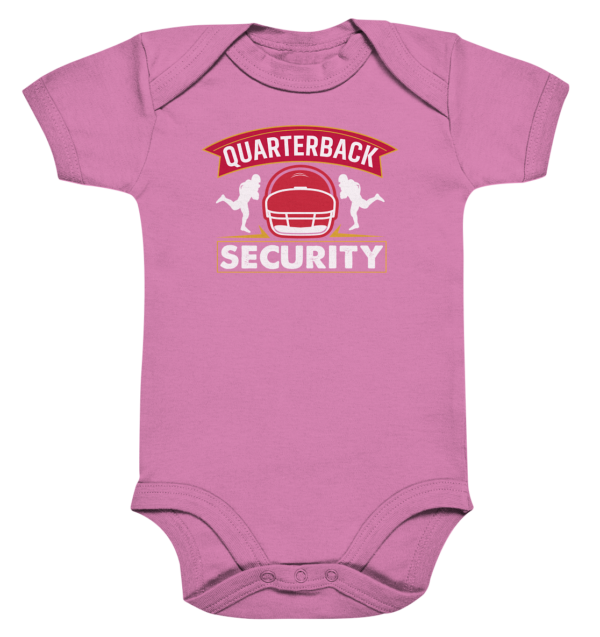 Quarterback Security - Organic Baby Bodysuite - Amfoo Shop