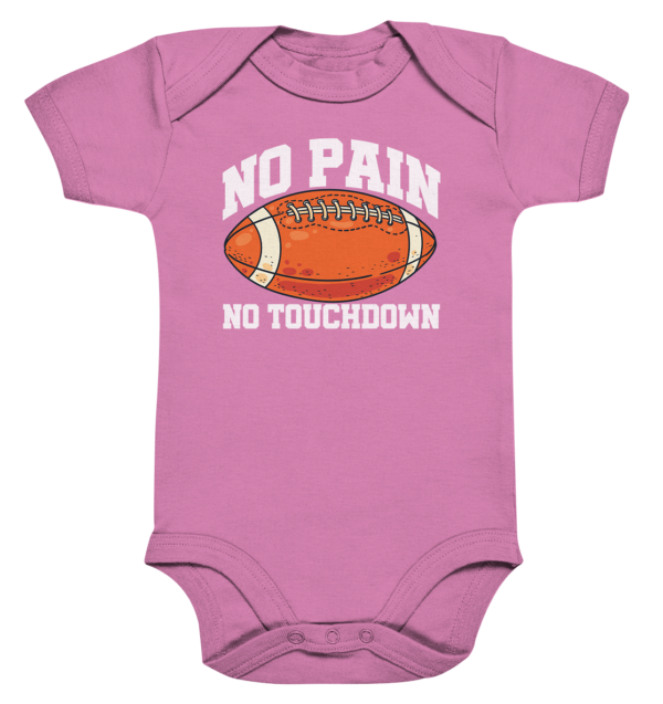 No Pain No Gain - Organic Baby Bodysuite - Amfoo Shop