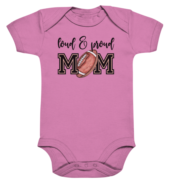 Loud & Proud Mom - Organic Baby Bodysuite - Amfoo Shop