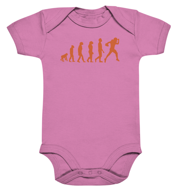 American Football Evolution - Organic Baby Bodysuite - Amfoo Shop