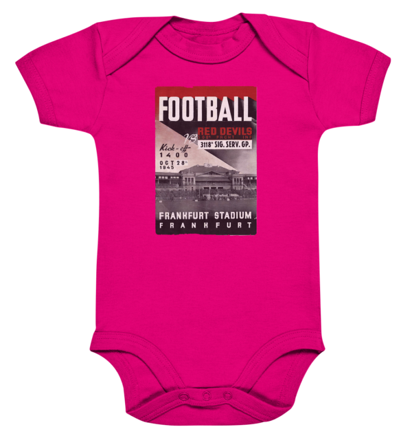 Frankfurt Football 1945 - Organic Baby Bodysuite - Amfoo Shop