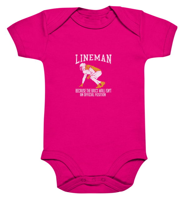 Lineman Heroes - Organic Baby Bodysuite - Amfoo Shop