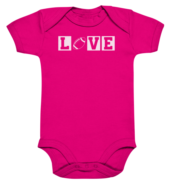 Love III - Organic Baby Bodysuite - Amfoo Shop