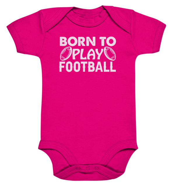 Born to Play - Organic Baby Bodysuite - Amfoo Shop