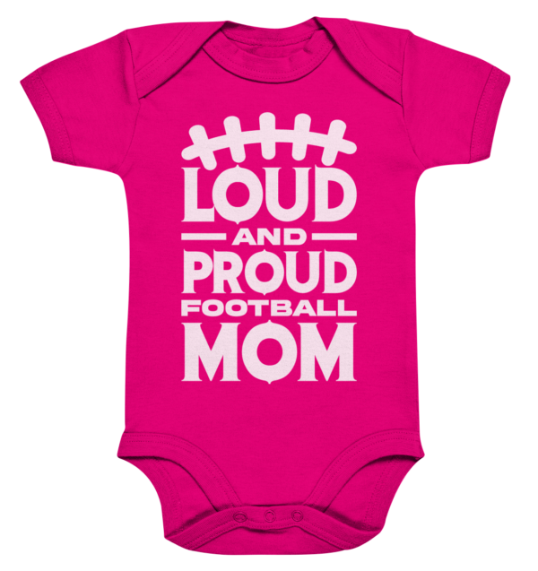 Loud and Proud Mom - Organic Baby Bodysuite - Amfoo Shop