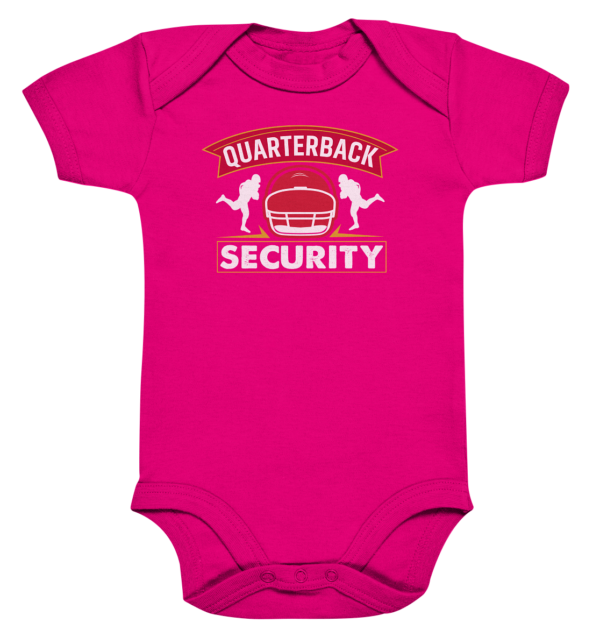 Quarterback Security - Organic Baby Bodysuite - Amfoo Shop