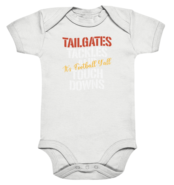 Tailgate Tackles - Organic Baby Bodysuite - Amfoo Shop