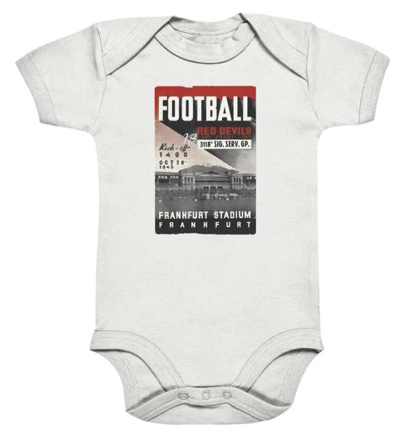 Frankfurt Football 1945 - Organic Baby Bodysuite - Amfoo Shop