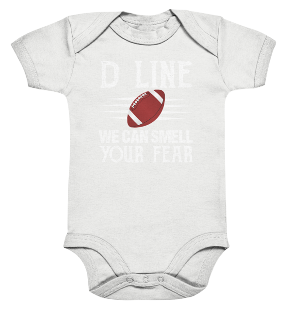 D-Line Fear - Organic Baby Bodysuite - Amfoo Shop