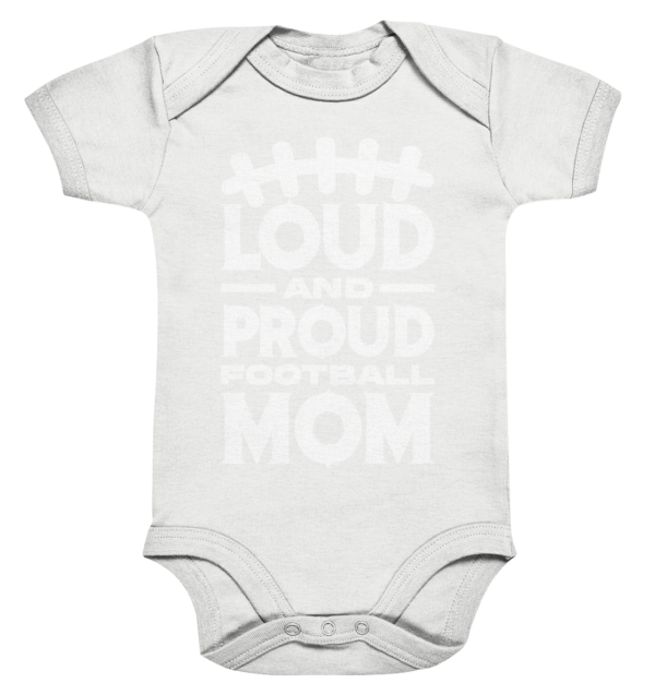 Loud and Proud Mom - Organic Baby Bodysuite - Amfoo Shop