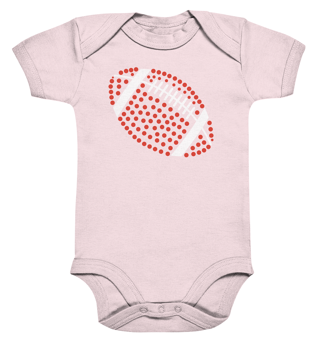 Football Dots - Organic Baby Bodysuite - Amfoo Shop