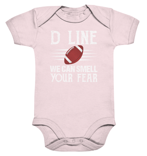 D-Line Fear - Organic Baby Bodysuite - Amfoo Shop