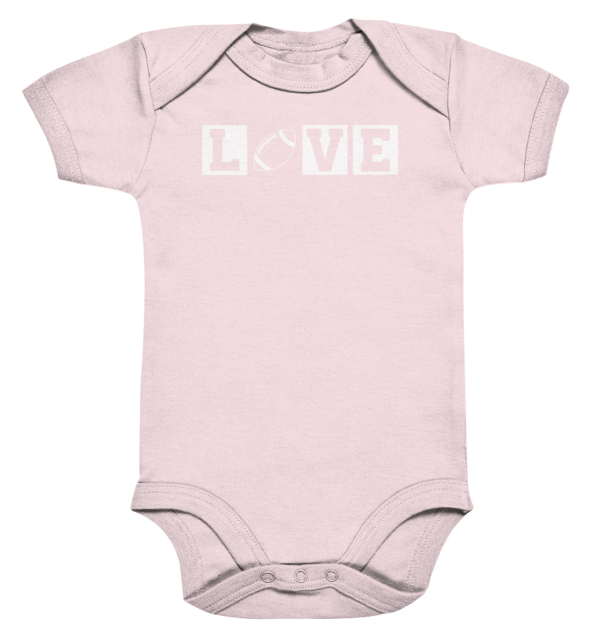 Love III - Organic Baby Bodysuite - Amfoo Shop