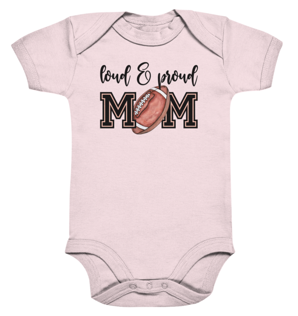 Loud & Proud Mom - Organic Baby Bodysuite - Amfoo Shop