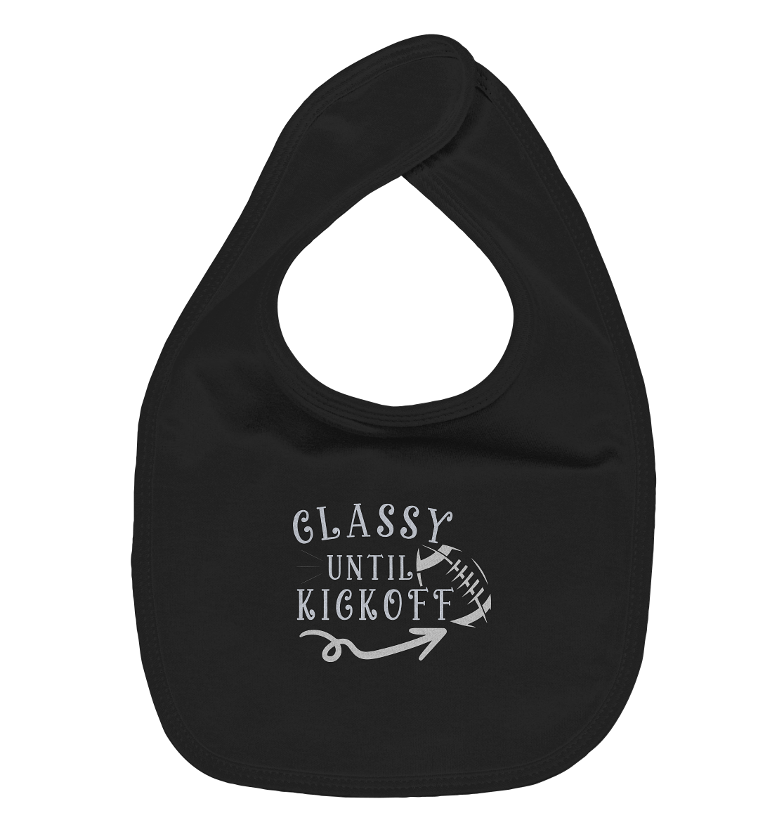 Glassy until Kick Off - Organic Baby-Lätzchen - Amfoo Shop