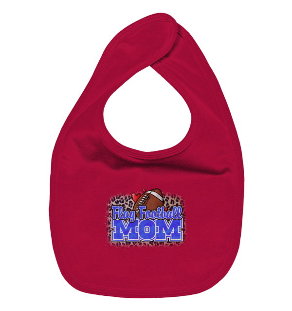 Flag Football Mom - Organic Baby-Lätzchen - Amfoo Shop