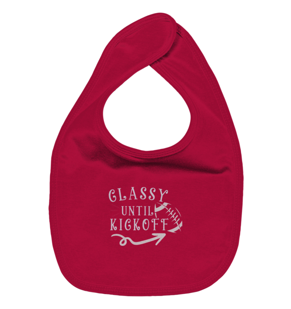 Glassy until Kick Off - Organic Baby-Lätzchen - Amfoo Shop