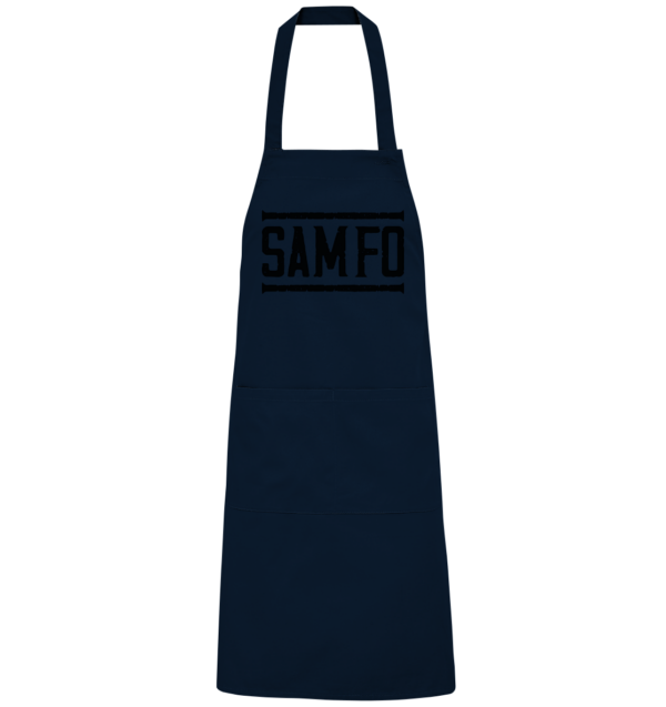 SAMFO black - Organic Grillschürze - Amfoo Shop