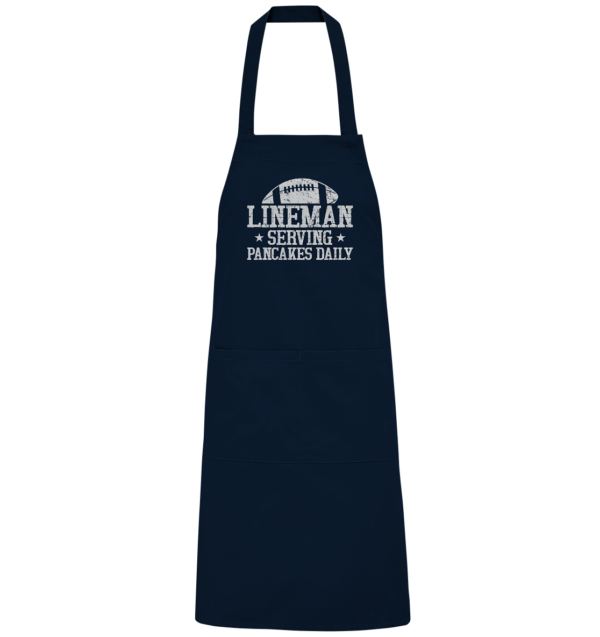 Lineman Serving Pancakes - Organic Grillschürze - Amfoo Shop