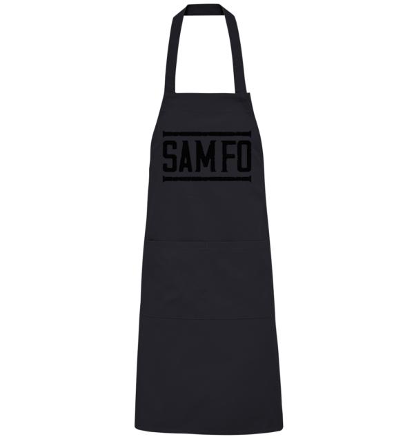 SAMFO black - Organic Grillschürze - Amfoo Shop