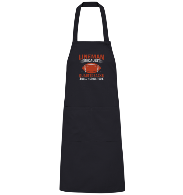 Lineman Quarterback Heroes - Organic Grillschürze - Amfoo Shop