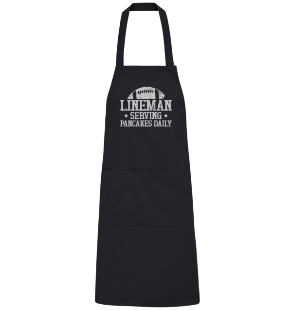 Lineman Serving Pancakes - Organic Grillschürze - Amfoo Shop