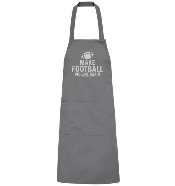 Make Football Violant again - Organic Grillschürze - Amfoo Shop