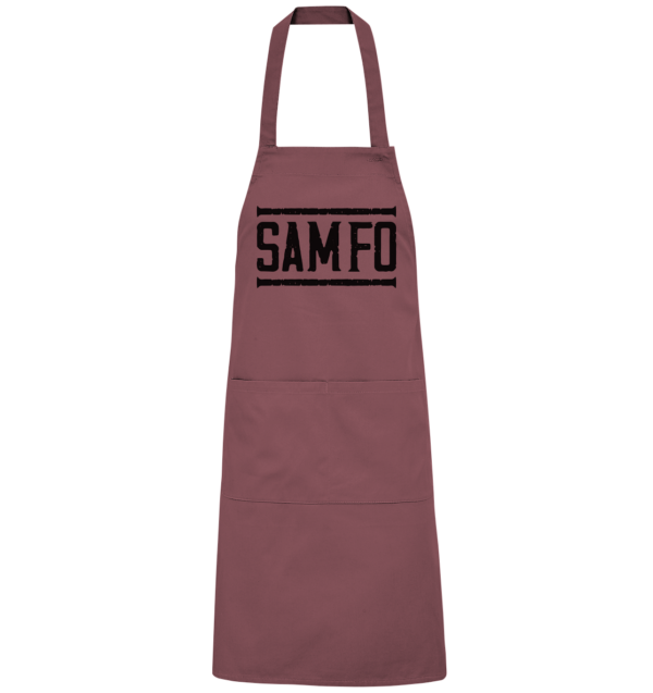 SAMFO black - Organic Grillschürze - Amfoo Shop