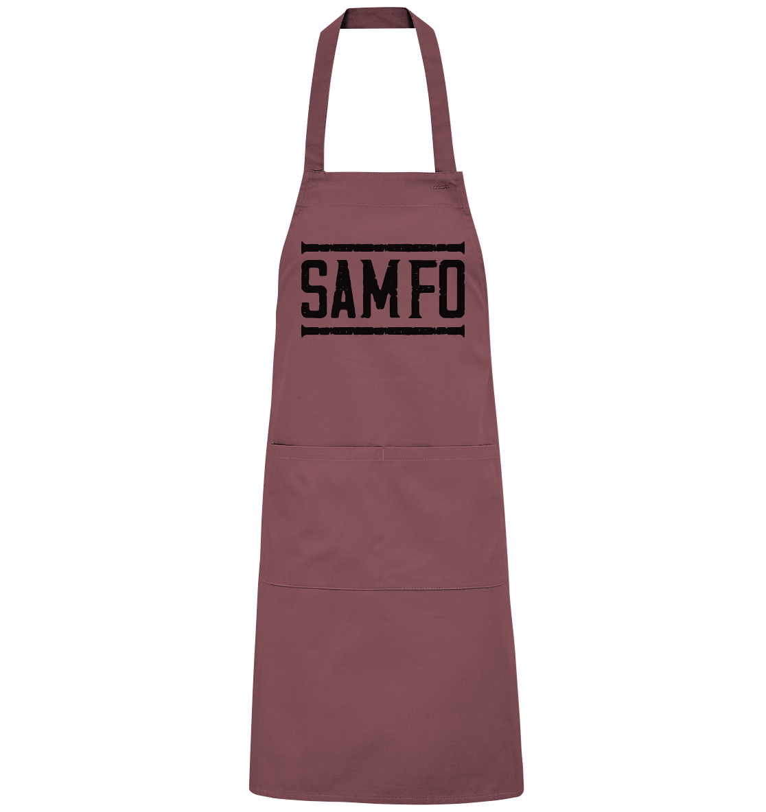 SAMFO black - Organic Grillschürze - Amfoo Shop