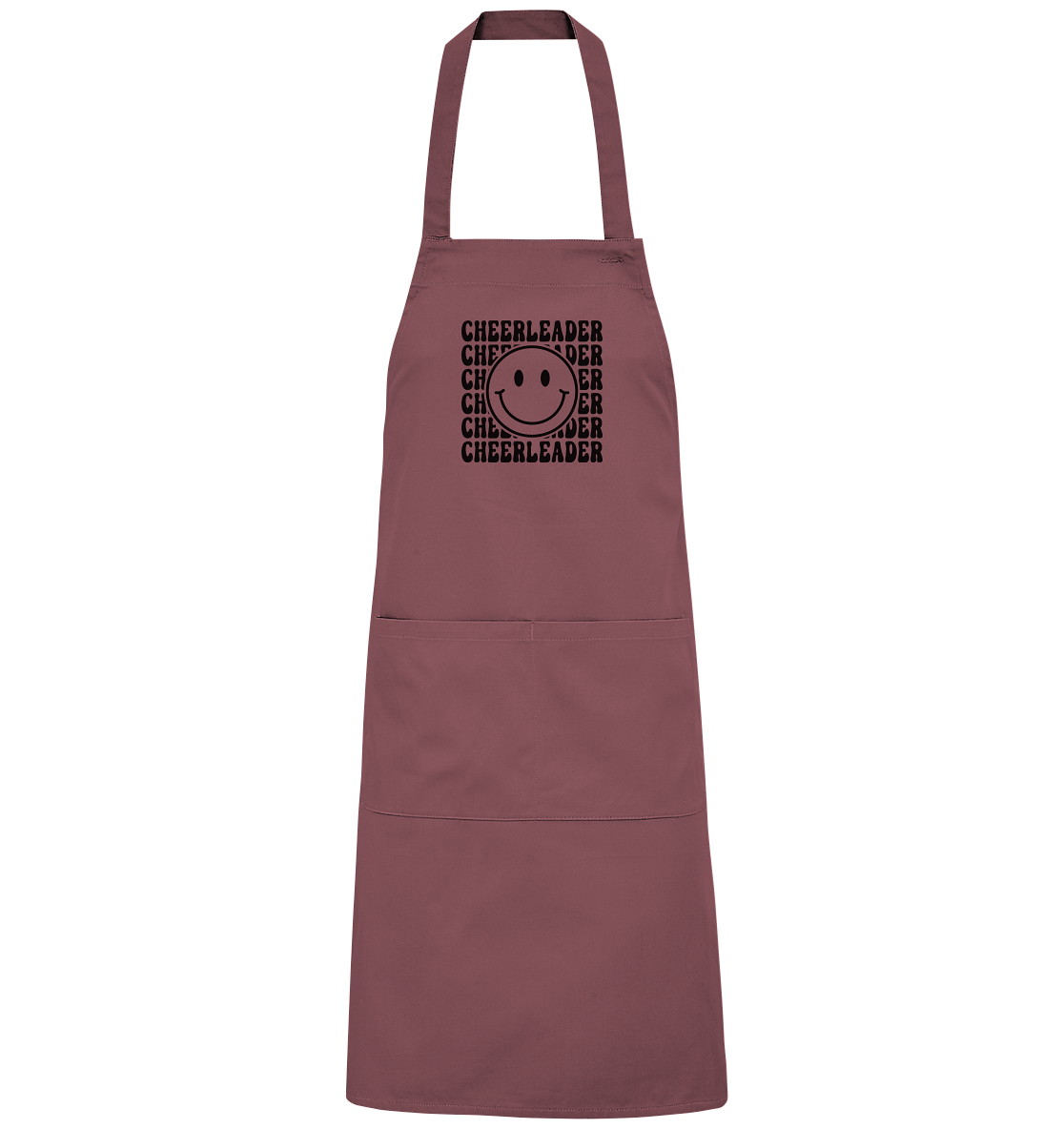 Cheerleader Smiley - Organic Grillschürze - Amfoo Shop