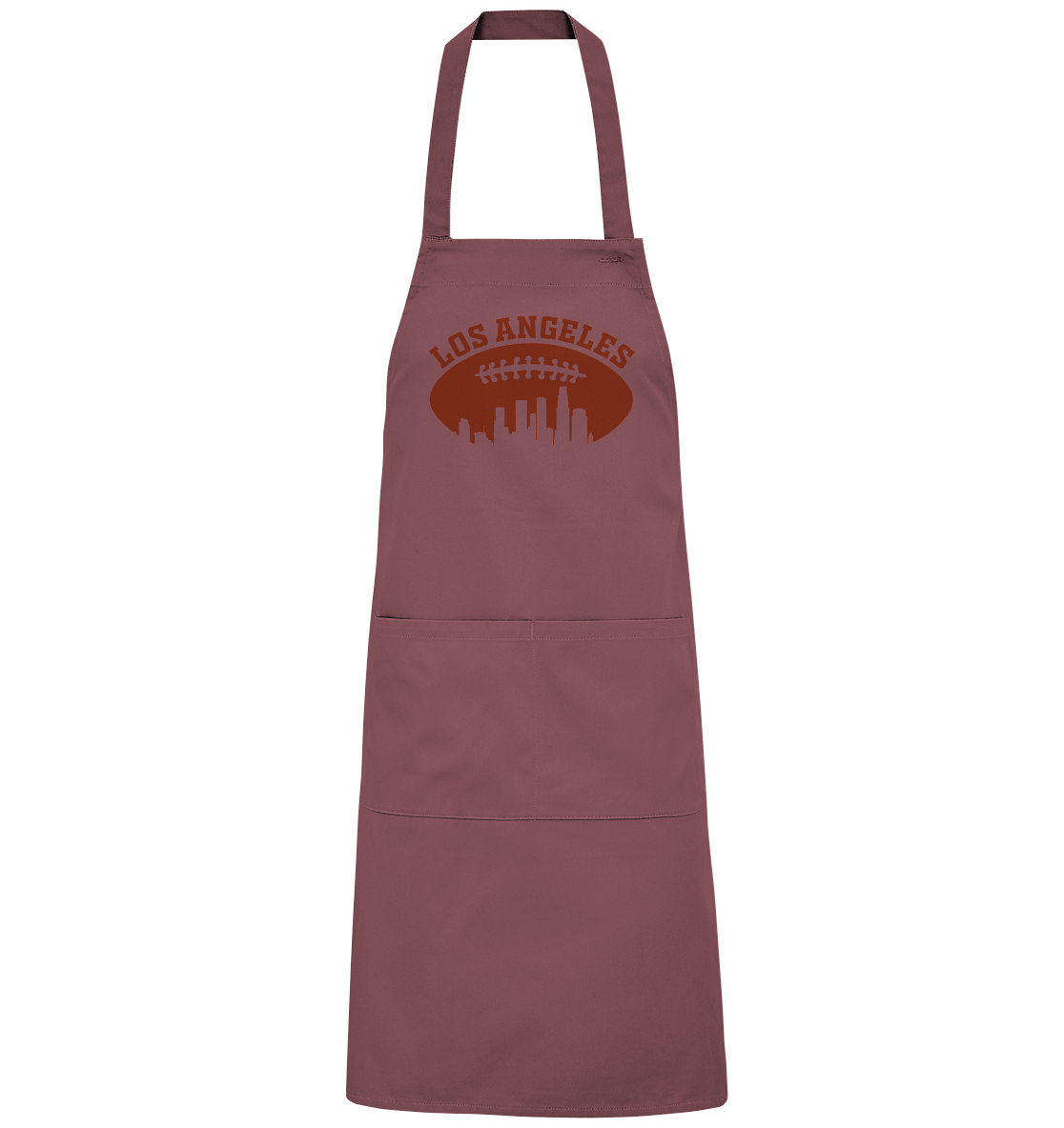 Los Angeles Football Silhouette - Organic Grillschürze - Amfoo Shop