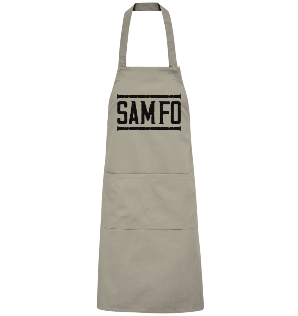 SAMFO black - Organic Grillschürze - Amfoo Shop