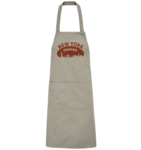 New York Football Silhoutte - Organic Grillschürze - Amfoo Shop